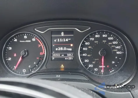 2015 Audi A3 2.0T Premium из США, поврежденный, VIN WAUEFHFF6F1021496